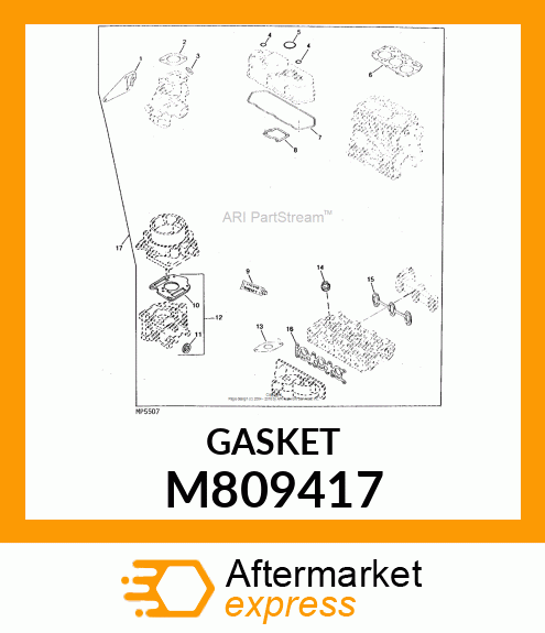 GASKET, BONNET M809417