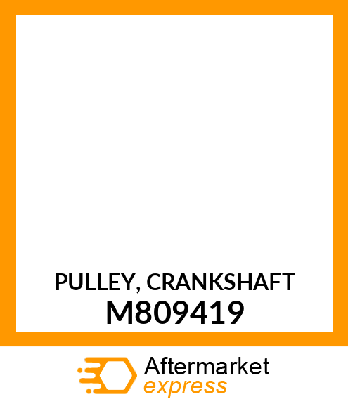 Pulley M809419