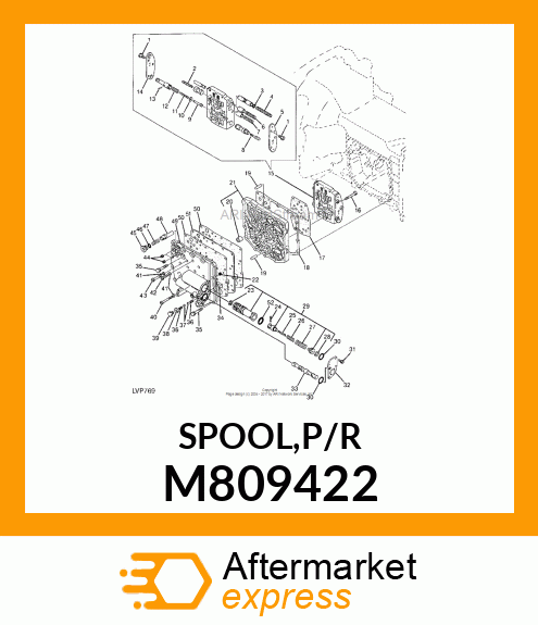 SPOOL,P/R M809422