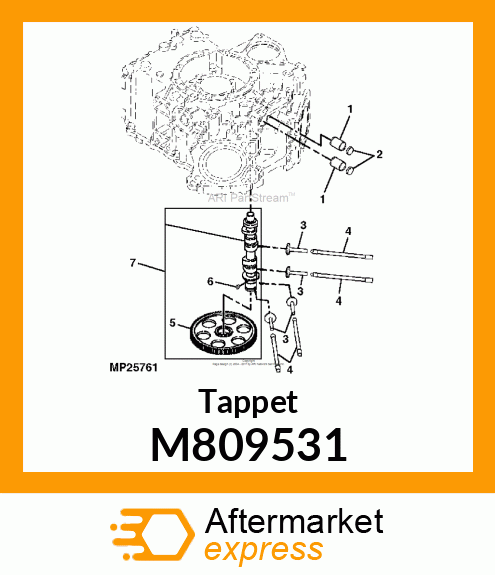 Tappet M809531