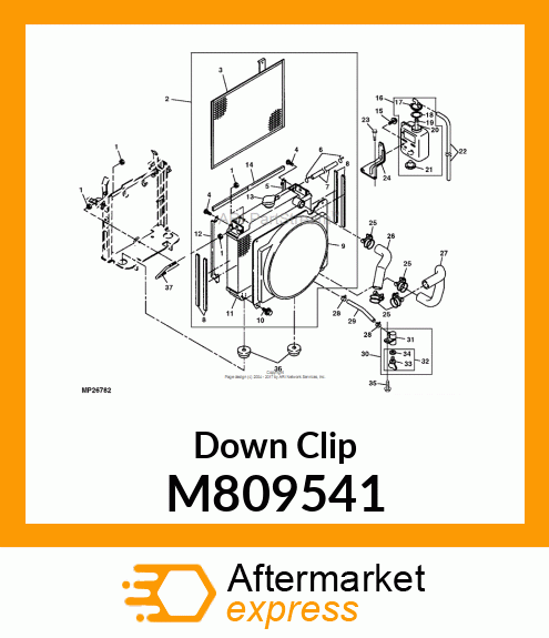 Down Clip M809541