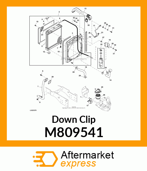 Down Clip M809541