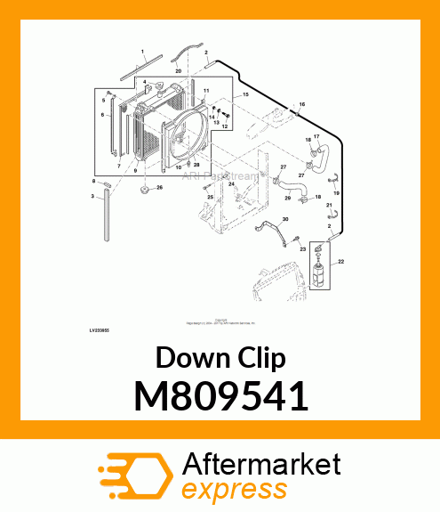 Down Clip M809541