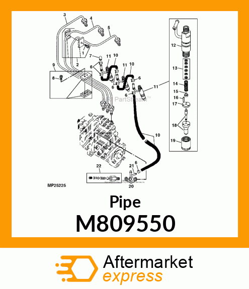 Pipe M809550