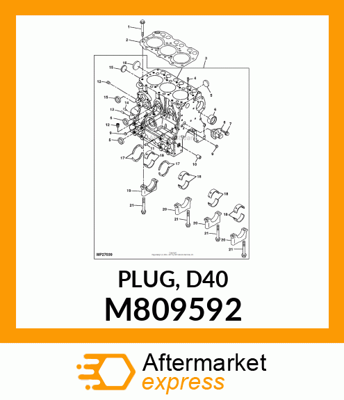 PLUG, D40 M809592