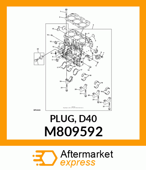 PLUG, D40 M809592