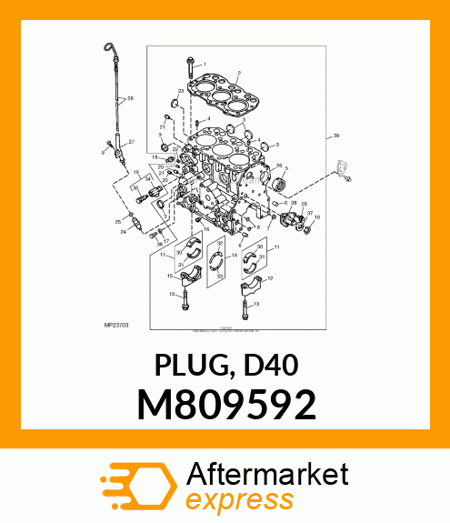 PLUG, D40 M809592