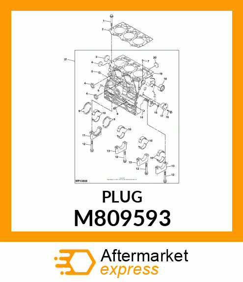 PLUG, PLUG, D45 M809593