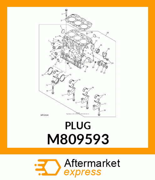 PLUG, PLUG, D45 M809593