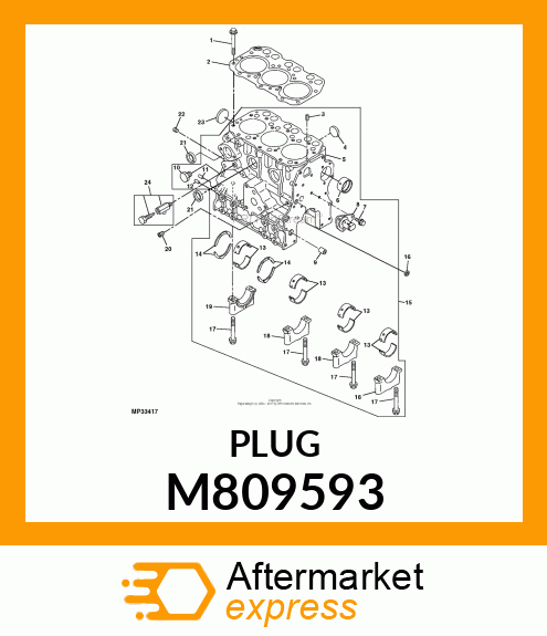 PLUG, PLUG, D45 M809593