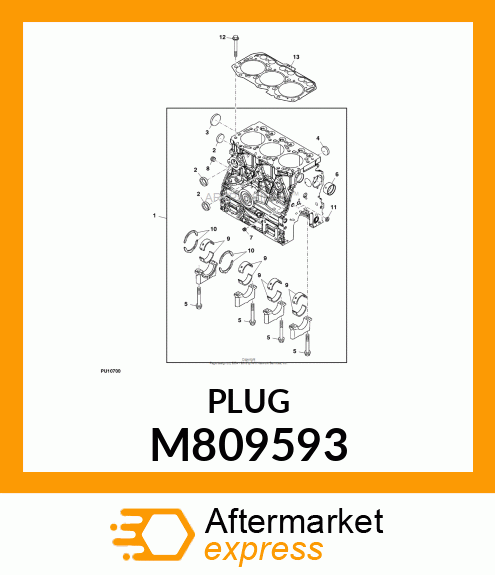 PLUG, PLUG, D45 M809593