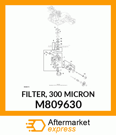 FILTER, 300 MICRON M809630