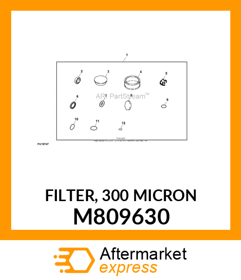 FILTER, 300 MICRON M809630