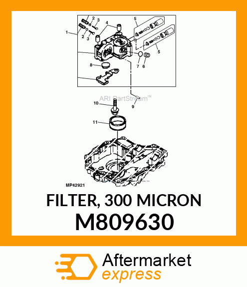 FILTER, 300 MICRON M809630