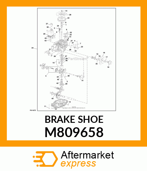 SHOE, BRAKE M809658