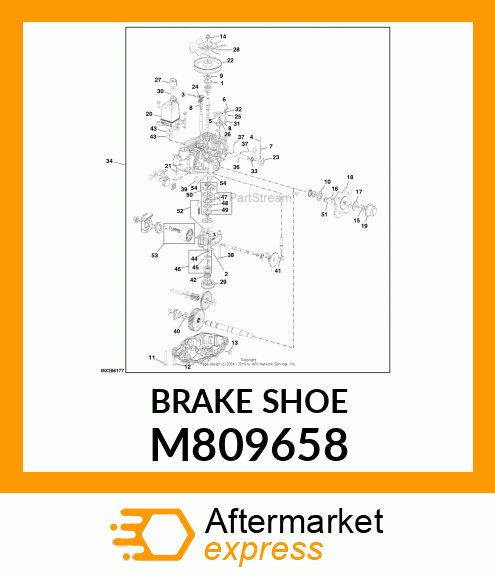 SHOE, BRAKE M809658