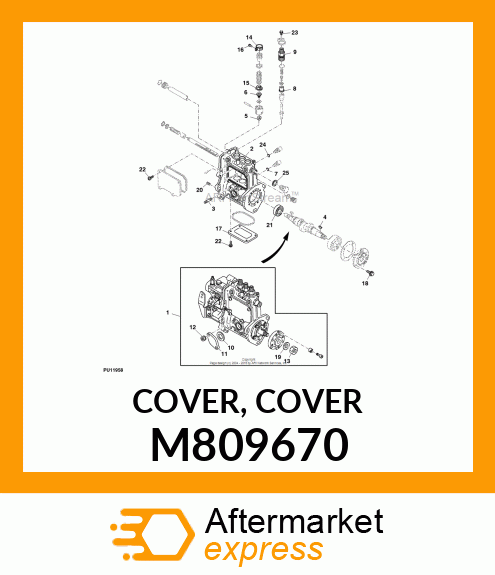 COVER, COVER M809670