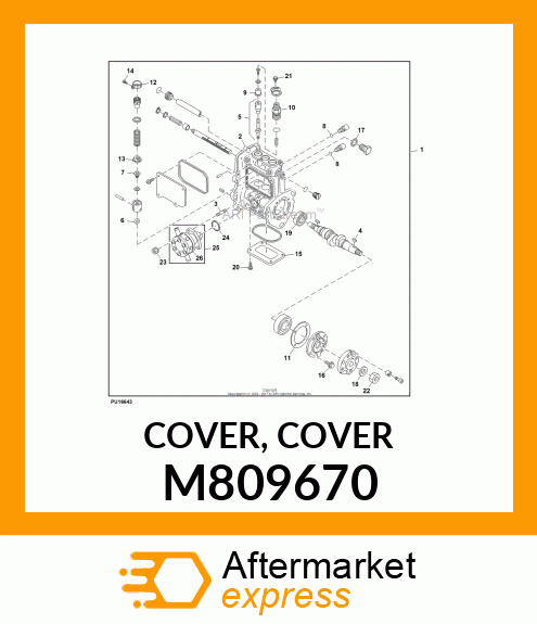 COVER, COVER M809670