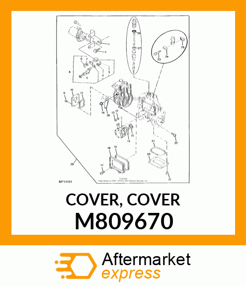 COVER, COVER M809670