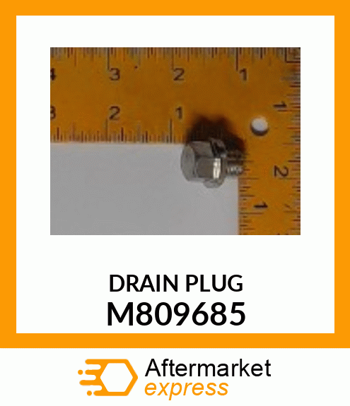 PLUG, DRAIN 12 M809685