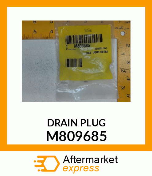 PLUG, DRAIN 12 M809685