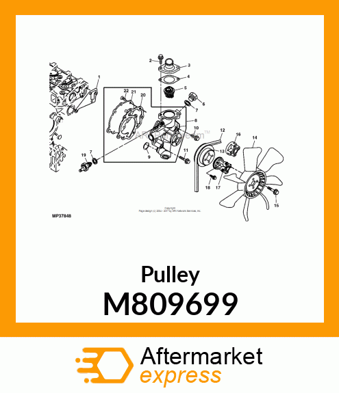 Pulley M809699