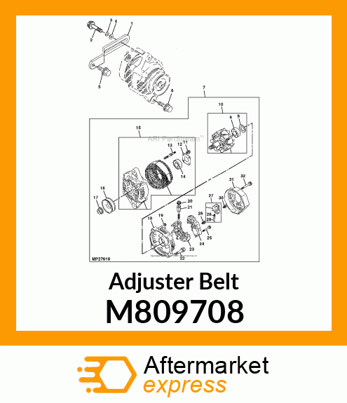 Adjuster Belt M809708