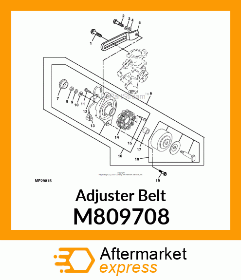 Adjuster Belt M809708