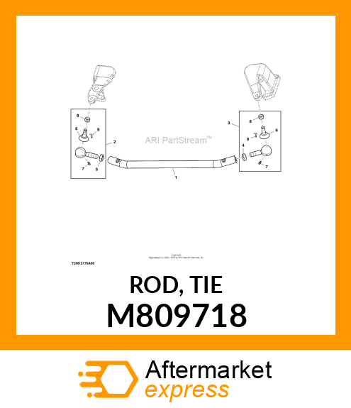 ROD, TIE M809718