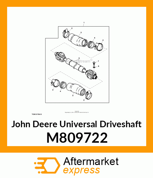 SHAFT, PROPELLER M809722