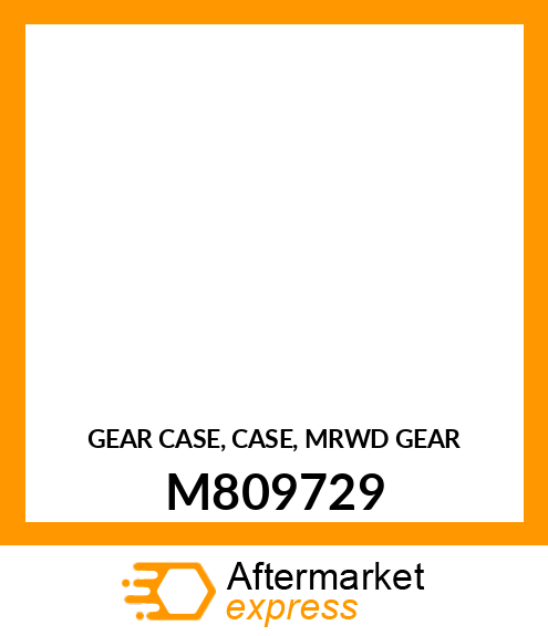 GEAR CASE, CASE, MRWD GEAR M809729