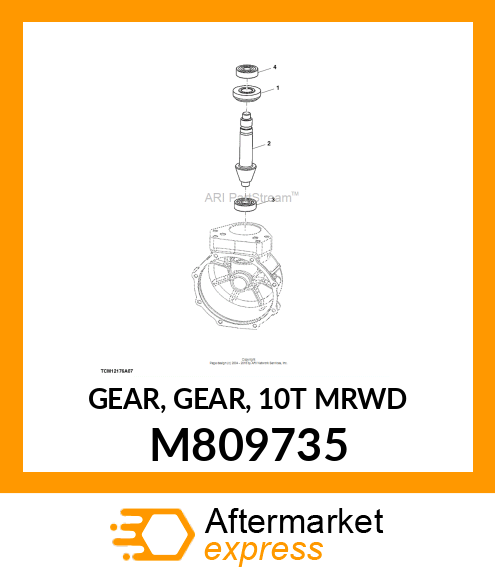 GEAR, GEAR, 10T MRWD M809735