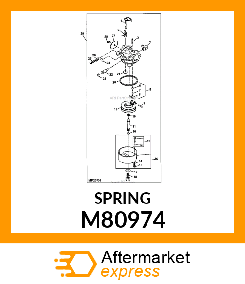 Spring M80974