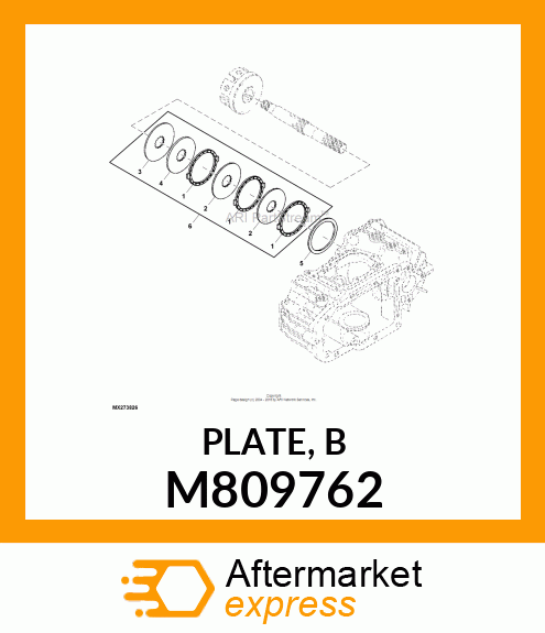 PLATE, B M809762