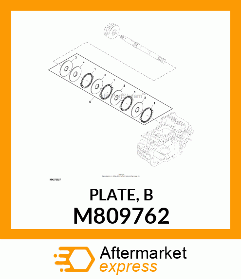 PLATE, B M809762