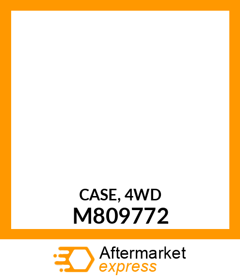 CASE, 4WD M809772