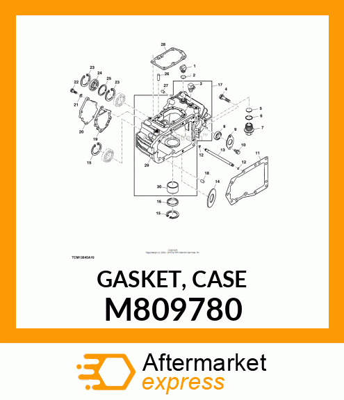 GASKET, CASE M809780