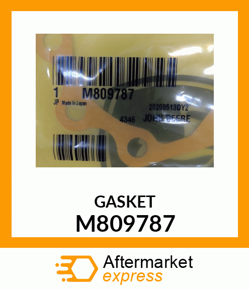 GASKET, MOTOR M809787