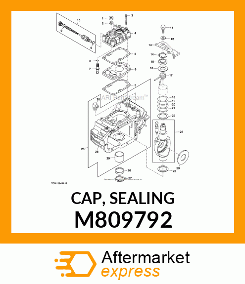 CAP, SEALING M809792