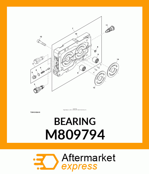 BEARING M809794