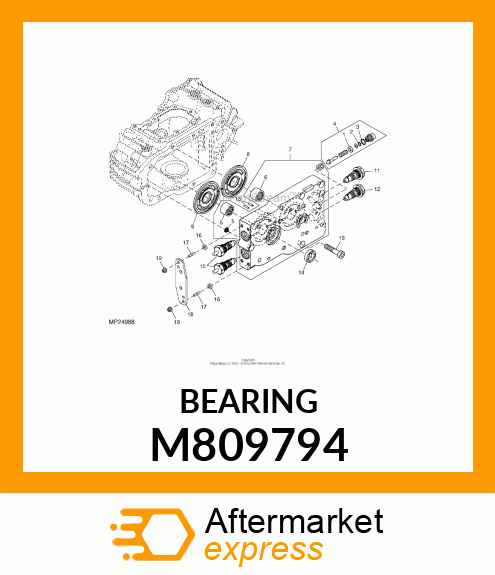 BEARING M809794