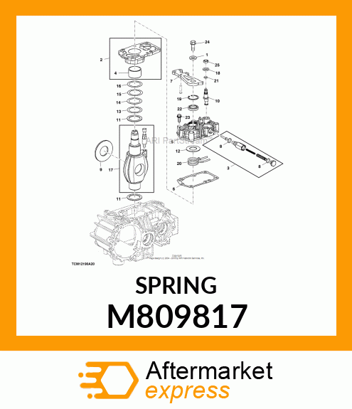 SPRING M809817