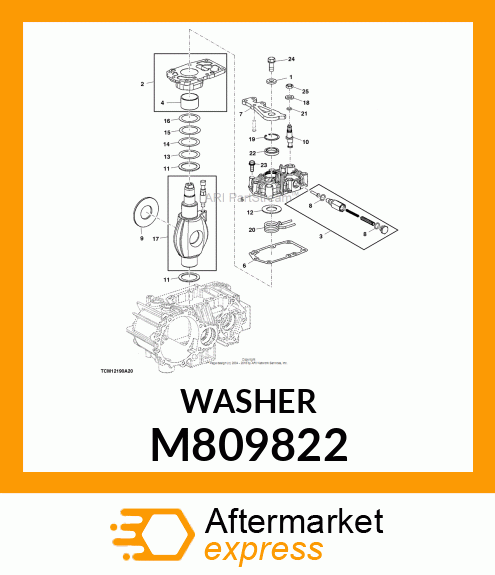 WASHER M809822