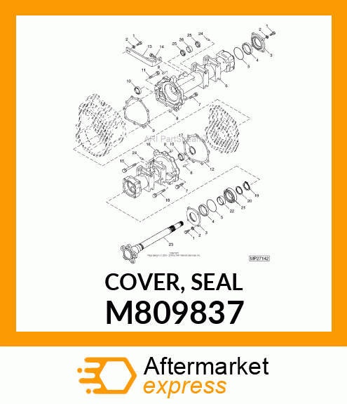 COVER, SEAL M809837