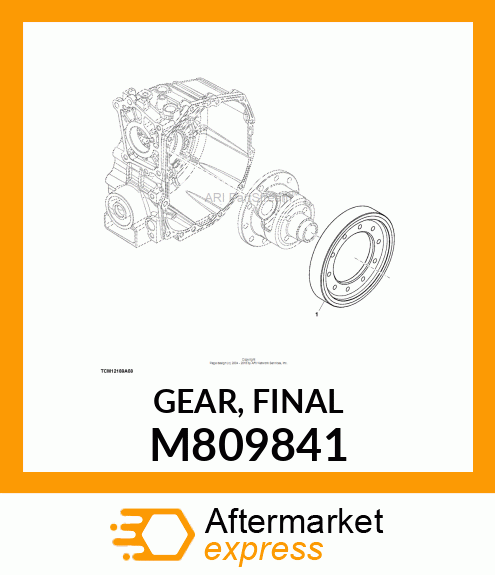 GEAR, FINAL M809841