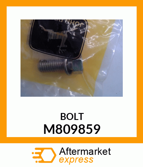 BOLT, W/WASHER 10 X 25 M809859