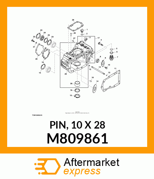 PIN, 10 X 28 M809861