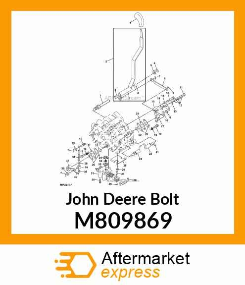 BOLT, BOLT, W/WASHER 8 X 55 M809869