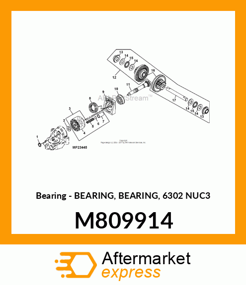 Bearing M809914