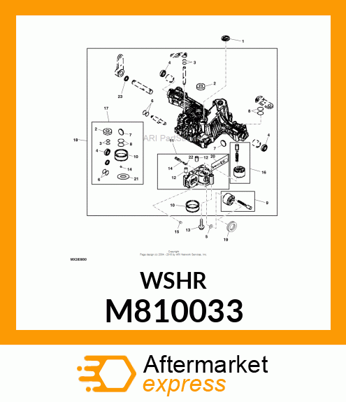 HOLDER, MAGNET M810033